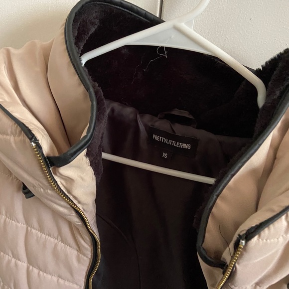 Cream puffer coat - Picture 4 of 5